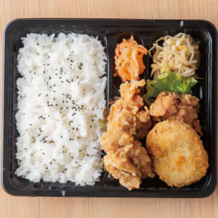 唐揚げ・コロッケ弁当｜都島区でテイクアウト・デリバリーなら焼肉ホルモンまるよし精肉店 都島店